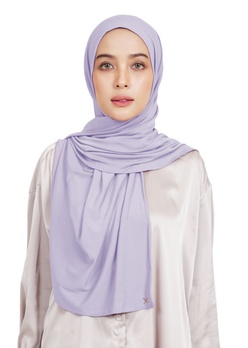 Hannah Instant Hijab - Lavender Green