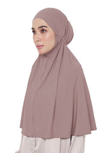 Amara Instant Hijab - Burlwood