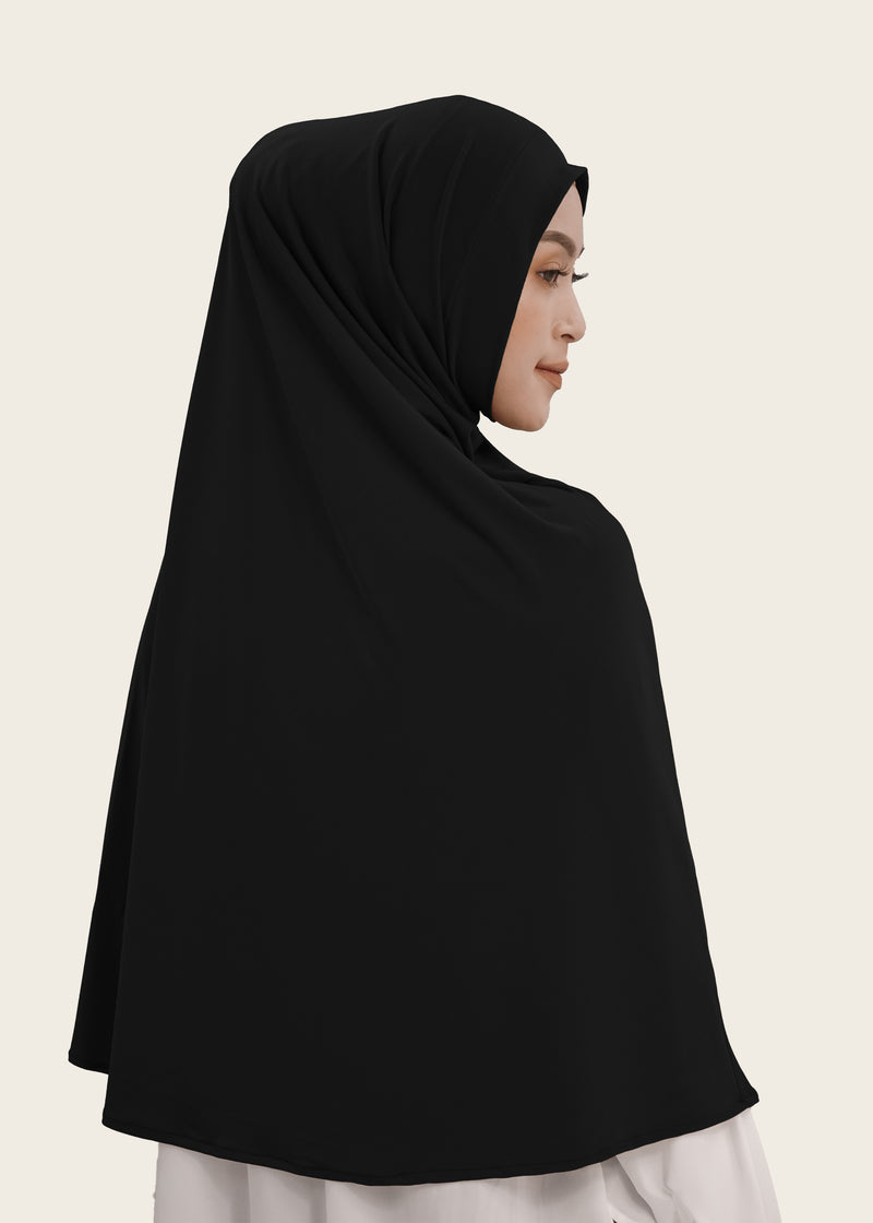 Amira Instant Hijab - Black