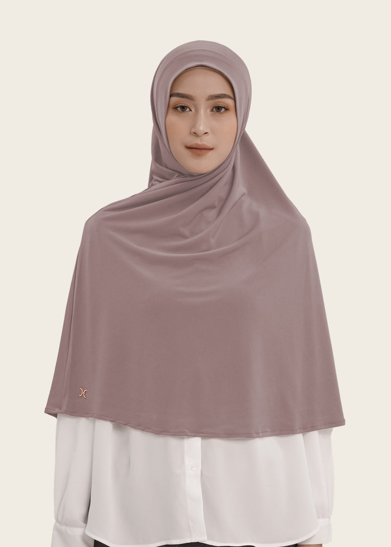 Amira Instant Hijab - Burlwood