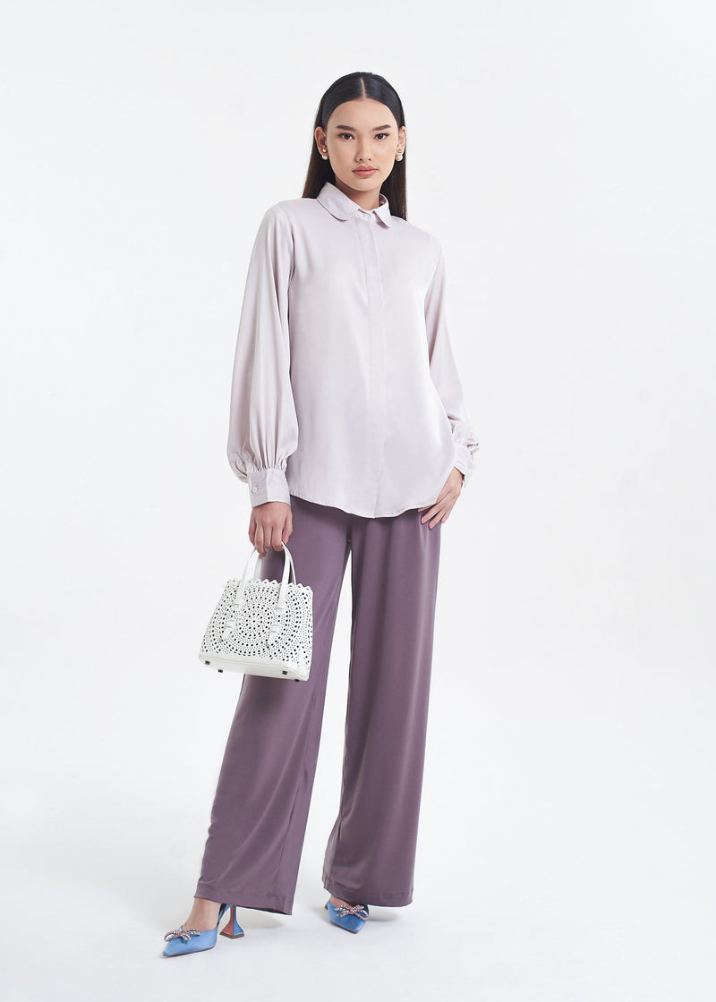 Harper Silk Blouse - Emerald
