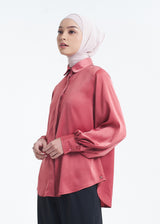 Harper Silk Blouse - Noir